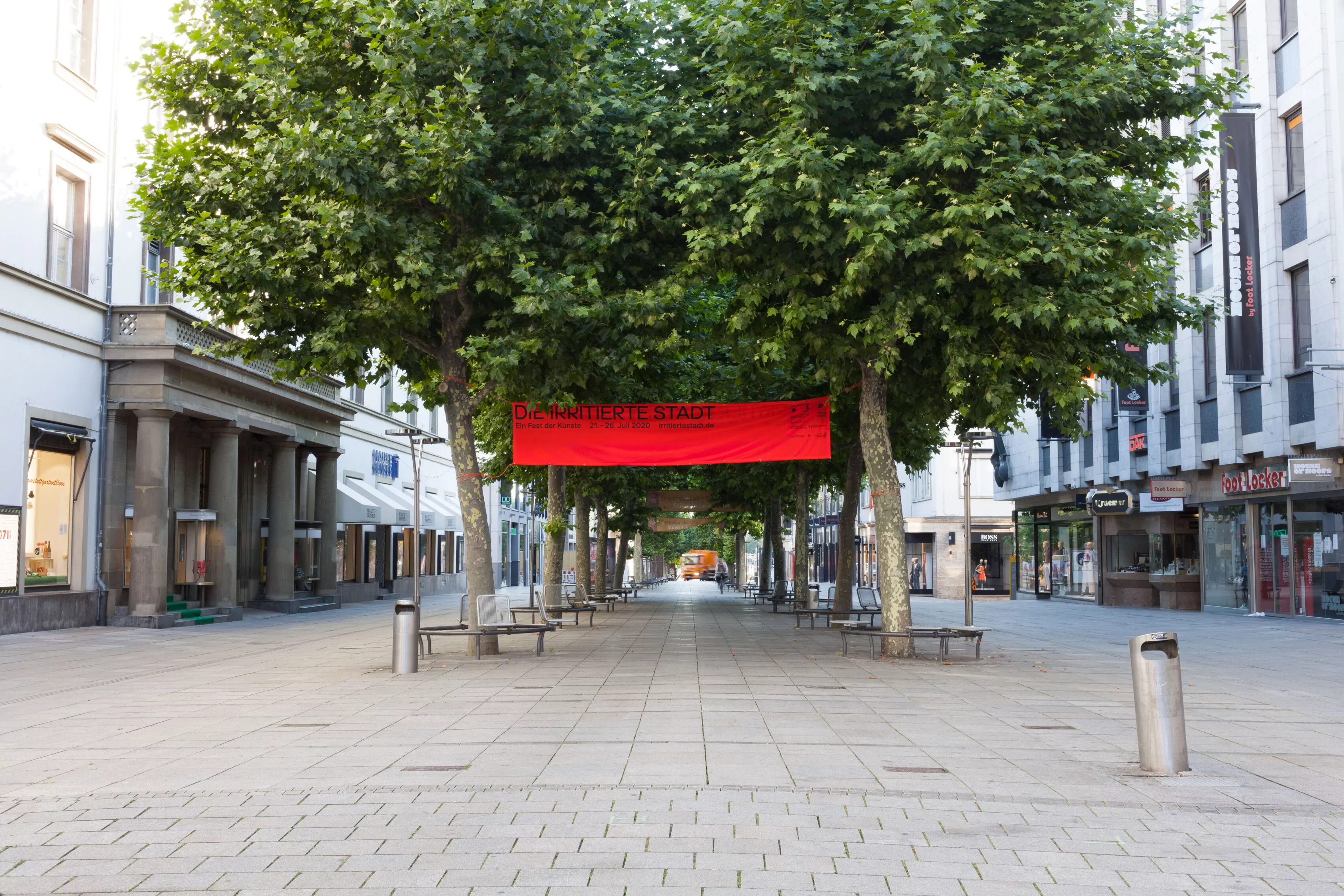 Banner for the Festival Identity for Musik der Jahrhunderte