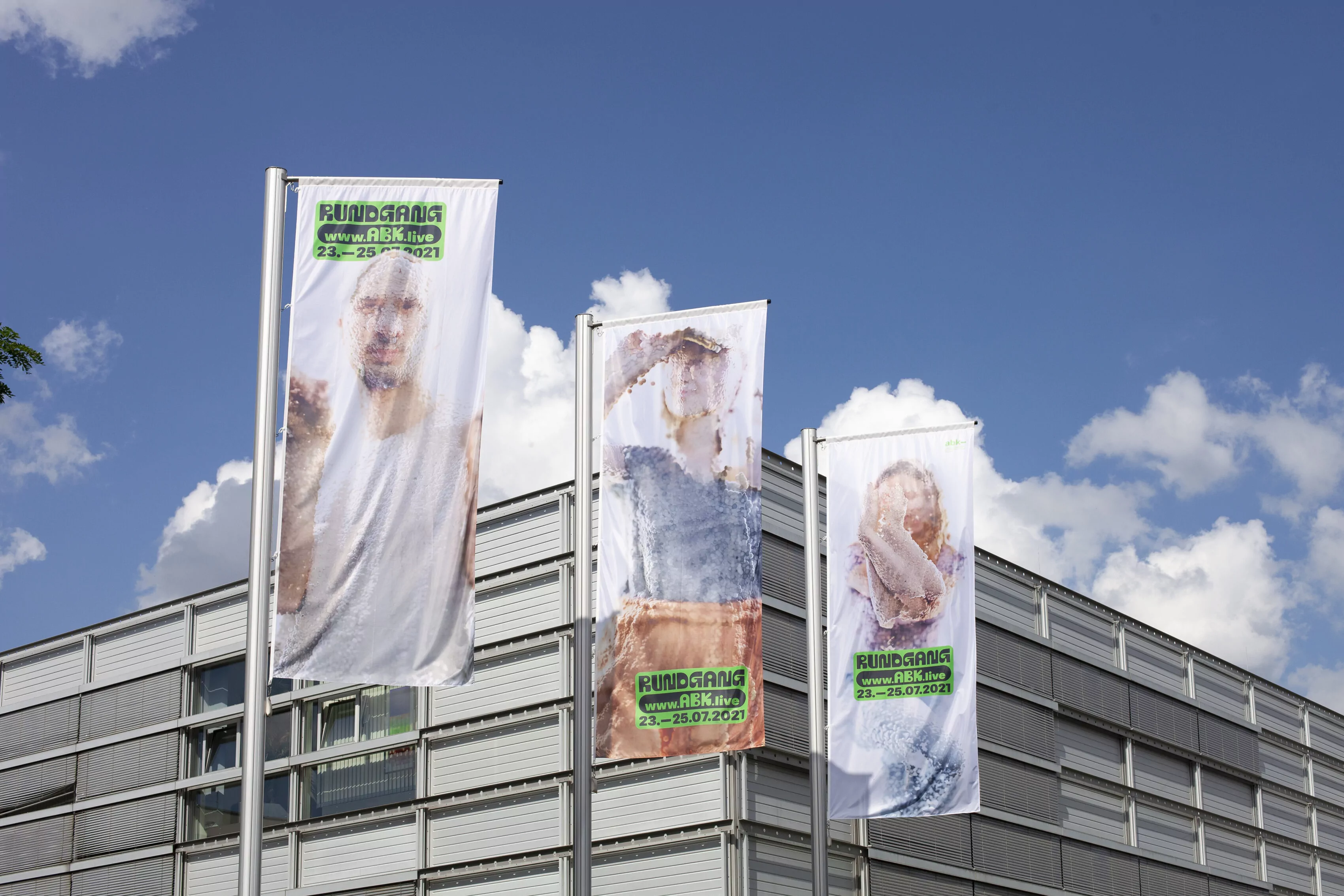 Flags for the ABK Stuttgart Rundgang 2021