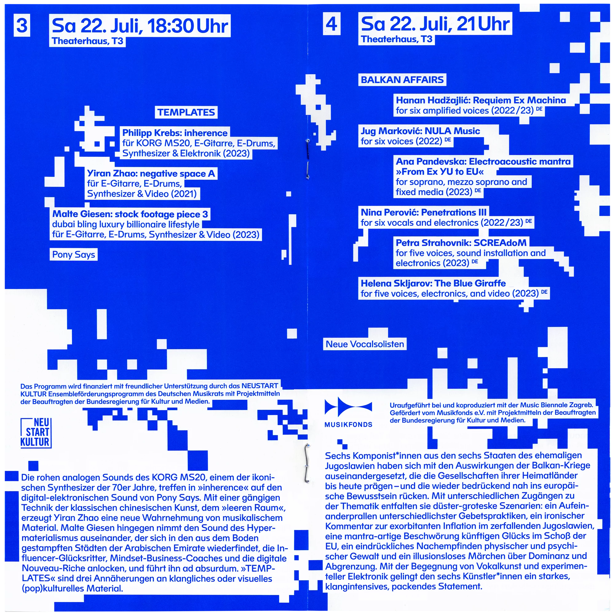 Brochure for Sommer in Stuttgart 2023